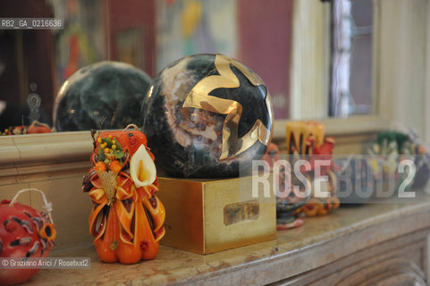 Venice 2/7/10 - the fashion designer Pierre Cardin open his Palace in Venice to present his Musical Casanova in World Premiere in Venice. His Palace, Cà Bragadin, was the House of Giacomo Casanova stilista moda ©Graziano Arici/Rosebud2