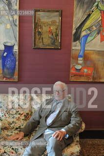 Venice 2/7/10 - the fashion designer Pierre Cardin open his Palace in Venice to present his Musical Casanova in World Premiere in Venice. His Palace, Cà Bragadin, was the House of Giacomo Casanova stilista moda ©Graziano Arici/Rosebud2