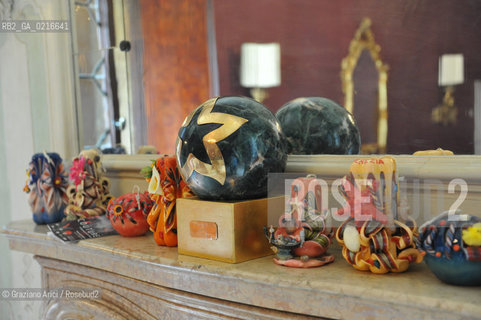 Venice 2/7/10 - the fashion designer Pierre Cardin open his Palace in Venice to present his Musical Casanova in World Premiere in Venice. His Palace, Cà Bragadin, was the House of Giacomo Casanova stilista moda ©Graziano Arici/Rosebud2