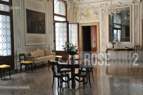 Venice 2/7/10 - the fashion designer Pierre Cardin open his Palace in Venice to present his Musical Casanova in World Premiere in Venice. His Palace, Cà Bragadin, was the House of Giacomo Casanova stilista moda ©Graziano Arici/Rosebud2