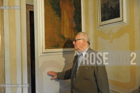 Venice 2/7/10 - the fashion designer Pierre Cardin open his Palace in Venice to present his Musical Casanova in World Premiere in Venice. His Palace, Cà Bragadin, was the House of Giacomo Casanova stilista moda ©Graziano Arici/Rosebud2