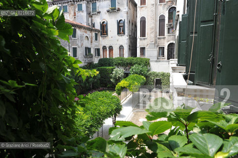 Venice 2/7/10 - the fashion designer Pierre Cardin open his Palace in Venice to present his Musical Casanova in World Premiere in Venice. His Palace, Cà Bragadin, was the House of Giacomo Casanova stilista moda ©Graziano Arici/Rosebud2