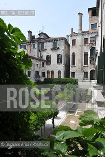 Venice 2/7/10 - the fashion designer Pierre Cardin open his Palace in Venice to present his Musical Casanova in World Premiere in Venice. His Palace, Cà Bragadin, was the House of Giacomo Casanova stilista moda ©Graziano Arici/Rosebud2