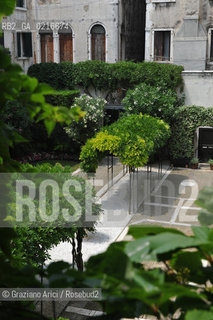 Venice 2/7/10 - the fashion designer Pierre Cardin open his Palace in Venice to present his Musical Casanova in World Premiere in Venice. His Palace, Cà Bragadin, was the House of Giacomo Casanova stilista moda ©Graziano Arici/Rosebud2