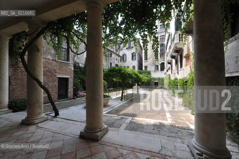 Venice 2/7/10 - the fashion designer Pierre Cardin open his Palace in Venice to present his Musical Casanova in World Premiere in Venice. His Palace, Cà Bragadin, was the House of Giacomo Casanova stilista moda ©Graziano Arici/Rosebud2
