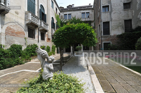 Venice 2/7/10 - the fashion designer Pierre Cardin open his Palace in Venice to present his Musical Casanova in World Premiere in Venice. His Palace, Cà Bragadin, was the House of Giacomo Casanova stilista moda ©Graziano Arici/Rosebud2