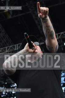 04/07/10 Mestre Parco S.Giuliano (Venice) - Heineken Jammin Festival : the rock band Gue Pequeno & Jake La Furia musica rock ©Graziano Arici/Rosebud2