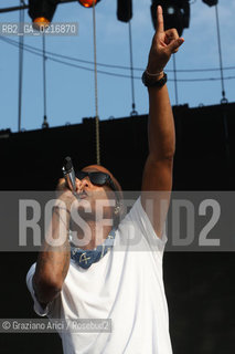 04/07/10 Mestre Parco S.Giuliano (Venice) - Heineken Jammin Festival : The rock band  N.E.R.D. : Pharrell Williams musica rock ©Graziano Arici/Rosebud2