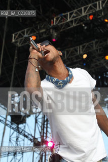 04/07/10 Mestre Parco S.Giuliano (Venice) - Heineken Jammin Festival : The rock band  N.E.R.D. : Pharrell Williams musica rock ©Graziano Arici/Rosebud2