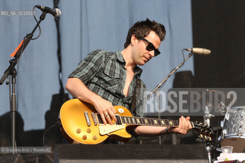 03/07/10 Mestre Parco S.Giuliano (Venice) - Heineken Jammin Festival : th rock group Stereophonics : Kelly Jones musica rock ©Graziano Arici/Rosebud2...JAMMIN FESTIVAL - STEREOPHONICS - KELLY JONES