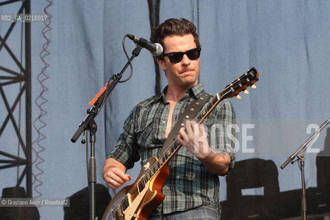 03/07/10 Mestre Parco S.Giuliano (Venice) - Heineken Jammin Festival : th rock group Stereophonics : Kelly Jones musica rock ©Graziano Arici/Rosebud2...JAMMIN FESTIVAL - STEREOPHONICS - KELLY JONES