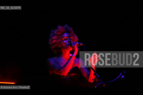 05/07/10 Mestre Parco S.Giuliano (Venice) - Heineken Jammin Festival : the rock band Massive Attack  musica rock ©Graziano Arici/Rosebud2