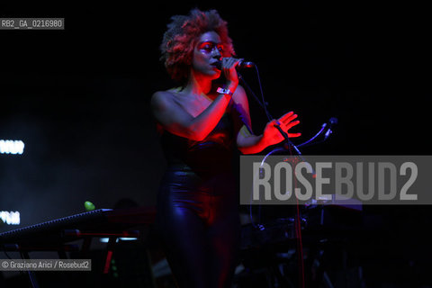 05/07/10 Mestre Parco S.Giuliano (Venice) - Heineken Jammin Festival : the rock band Massive Attack  musica rock ©Graziano Arici/Rosebud2