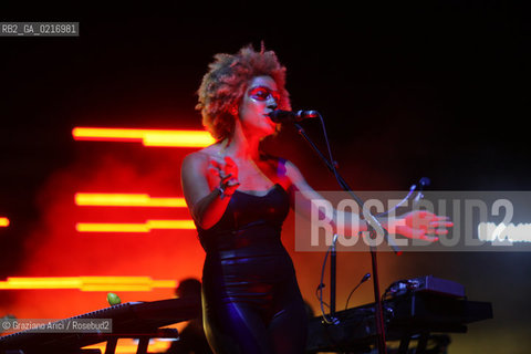 05/07/10 Mestre Parco S.Giuliano (Venice) - Heineken Jammin Festival : the rock band Massive Attack  musica rock ©Graziano Arici/Rosebud2