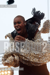 06/07/10 Mestre Parco S.Giuliano (Venice) - Heineken Jammin Festival : Skuk Anansie musica rock ©Graziano Arici/Rosebud2