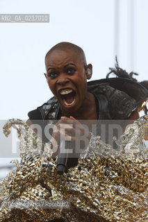 06/07/10 Mestre Parco S.Giuliano (Venice) - Heineken Jammin Festival : Skuk Anansie musica rock ©Graziano Arici/Rosebud2