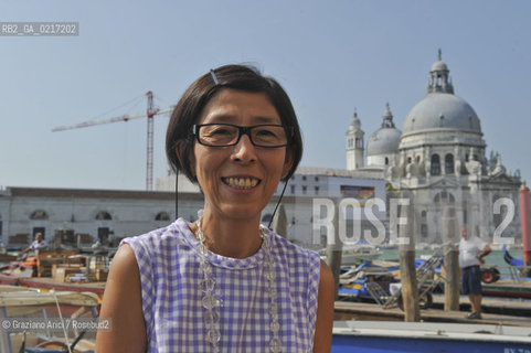 Venice 25/08/2010 - The director of Architecture Biennale the architect Kazuyo Sejima Architettura architetti ©Graziano Arici/Rosebud2