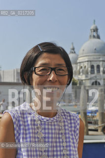 Venice 25/08/2010 - The director of Architecture Biennale the architect Kazuyo Sejima Architettura architetti ©Graziano Arici/Rosebud2