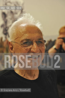 Venice 25/08/2010 - The architect Frank O.Gehry with his Project for the Luma Foundation in Parc des Ateliers in Arles Architettura architetti ©Graziano Arici/Rosebud2