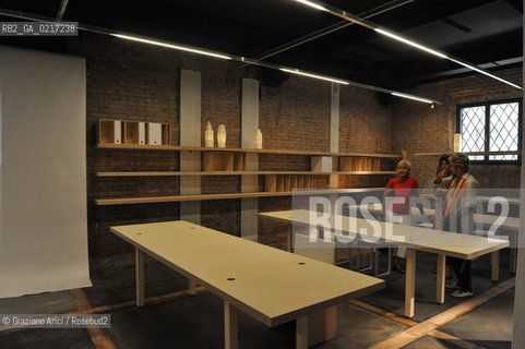 Venice 25/08/2010 -  La Sala della Didattica by the architect Frank Gehry in a Cà Giustinian, Biennale Head Office,  Architettura architetti ©Graziano Arici/Rosebud2