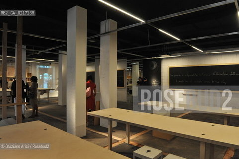 Venice 25/08/2010 -  La Sala della Didattica by the architect Frank Gehry in a Cà Giustinian, Biennale Head Office,  Architettura architetti ©Graziano Arici/Rosebud2