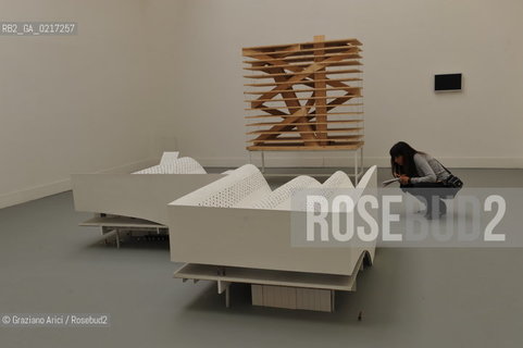 Venice 26/08/2010 -  12 Architecture Biennale: Palazzo delle Esposizioni - Christian Kerez : Some Structural Model and Pictures -  Architettura architetti giardini ©Graziano Arici/Rosebud2