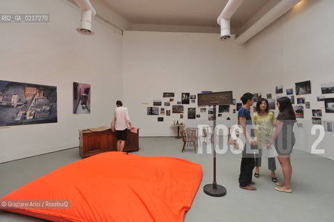 Venice 26/08/2010 -  12 Architecture Biennale: Palazzo delle Esposizioni - Rem Koolhaas exposition room -  Architettura architetti giardini ©Graziano Arici/Rosebud2