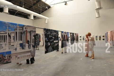 Venice 26/08/2010 -  12 Architecture Biennale: Palazzo delle Esposizioni - Rem Koolhaas exposition room -  Architettura architetti giardini ©Graziano Arici/Rosebud2