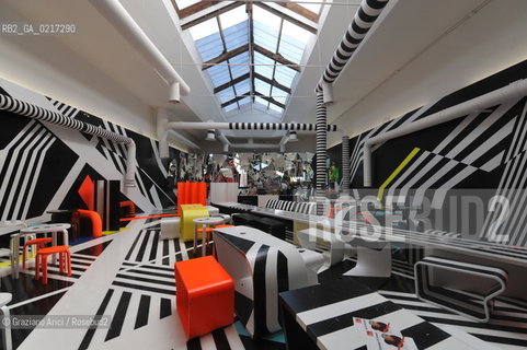 Venice 26/08/2010 -  12 Architecture Biennale: Palazzo delle Esposizioni - Caffeteria -  Architettura architetti giardini ©Graziano Arici/Rosebud2