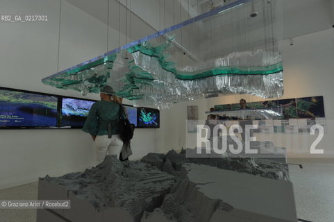 Venice 26/08/2010 -  12 Architecture Biennale: Usa Pavillon : Guy Nordenson, Catherine Seavitt, Architecture Research Office, Lsu Coastal Sustainability Studio, Anthony Fontenot : Palissade Bay on the Missisipi Delta -  Architettura architetti giardini ©Graziano Arici/Rosebud2