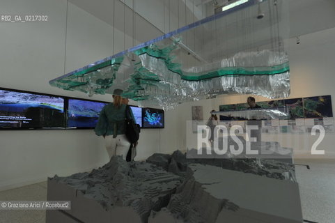 Venice 26/08/2010 -  12 Architecture Biennale: Usa Pavillon : Guy Nordenson, Catherine Seavitt, Architecture Research Office, Lsu Coastal Sustainability Studio, Anthony Fontenot : Palissade Bay on the Missisipi Delta -  Architettura architetti giardini ©Graziano Arici/Rosebud2