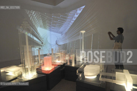 Venice 26/08/2010 -  12 Architecture Biennale: Usa Pavillon : John Portman & Associates : Peachtree Center  Architettura architetti giardini ©Graziano Arici/Rosebud2