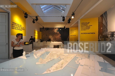 Venice 26/08/2010 -  12 Architecture Biennale: Danish Pavillon -  Architettura architetti giardini ©Graziano Arici/Rosebud2