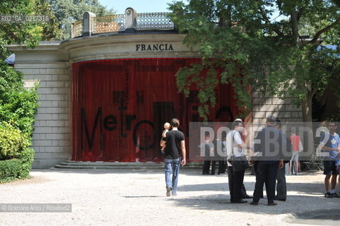 Venice 26/08/2010 -  12 Architecture Biennale: France Pavillon -  Architettura architetti giardini ©Graziano Arici/Rosebud2