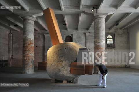 Venice 26/08/2010 -  12 Architecture Biennale: Corderie dellArsenale: Smiljan Radic + Marcela Correa : The Boy Hidden In a Fish -  Architettura architetti giardini ©Graziano Arici/Rosebud2