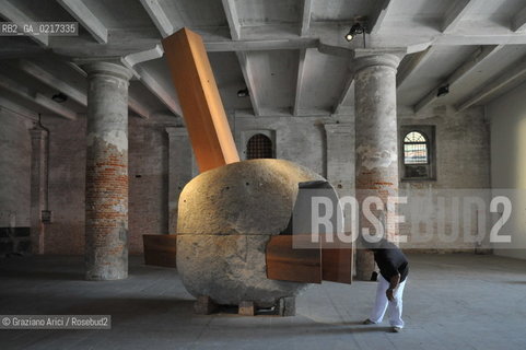Venice 26/08/2010 -  12 Architecture Biennale: Corderie dellArsenale: Smiljan Radic + Marcela Correa : The Boy Hidden In a Fish -  Architettura architetti giardini ©Graziano Arici/Rosebud2