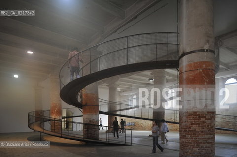 Venice 26/08/2010 -  12 Architecture Biennale: Corderie dellArsenale: Transsolar & Tetsuo Kondo Architects: Cloudscapes-  Architettura architetti giardini ©Graziano Arici/Rosebud2