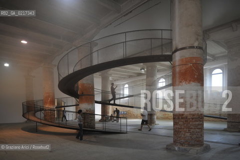 Venice 26/08/2010 -  12 Architecture Biennale: Corderie dellArsenale: Transsolar & Tetsuo Kondo Architects: Cloudscapes-  Architettura architetti giardini ©Graziano Arici/Rosebud2