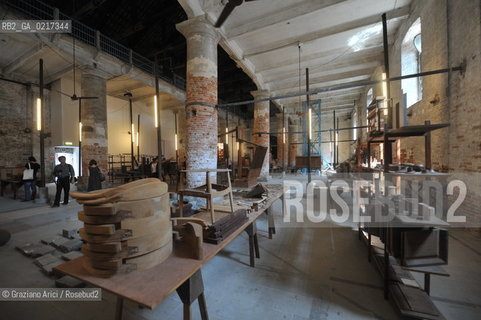 Venice 26/08/2010 -  12 Architecture Biennale: Corderie dellArsenale: Studio Mumbai Architects: Work Place -  Architettura architetti giardini ©Graziano Arici/Rosebud2
