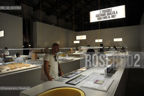 Venice 26/08/2010 -  12 Architecture Biennale: Arsenale: Italia Pavillon -  Architettura architetti giardini ©Graziano Arici/Rosebud2