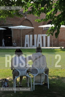 Venice 26/08/2010 -  12 Architecture Biennale: Arsenale:  -  Architettura architetti giardini ©Graziano Arici/Rosebud2