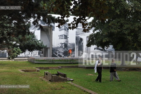 Venice 26/08/2010 -  12 Architecture Biennale: Austria Pavillon : Under Construction -  Architettura architetti giardini ©Graziano Arici/Rosebud2
