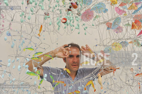 Venice 26/08/2010 -  12 Architecture Biennale: Palazzo delle Esposizioni -  The architect Andreas Jaque -  Architettura architetti giardini ©Graziano Arici/Rosebud2