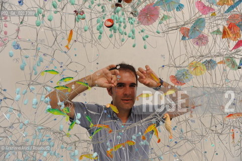 Venice 26/08/2010 -  12 Architecture Biennale: Palazzo delle Esposizioni -  The architect Andreas Jaque -  Architettura architetti giardini ©Graziano Arici/Rosebud2