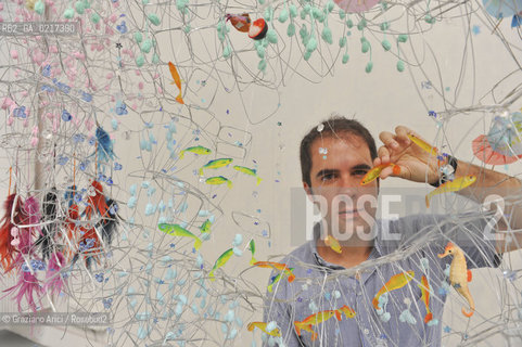 Venice 26/08/2010 -  12 Architecture Biennale: Palazzo delle Esposizioni -  The architect Andreas Jaque -  Architettura architetti giardini ©Graziano Arici/Rosebud2