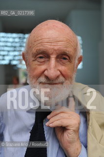 Venice 26/08/2010 -  12 Architecture Biennale: Palazzo delle Esposizioni -  The architect Vittorio Gregotti -  Architettura architetti giardini ©Graziano Arici/Rosebud2