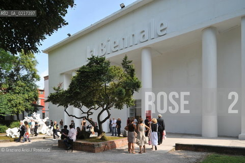 Venice 26/08/2010 -  12 Architecture Biennale: Palazzo delle Esposizioni  -  Architettura architetti giardini ©Graziano Arici/Rosebud2