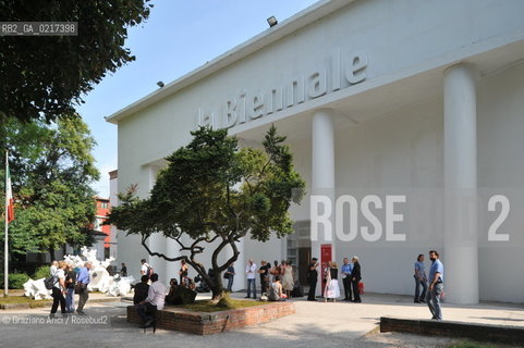 Venice 26/08/2010 -  12 Architecture Biennale: Palazzo delle Esposizioni  -  Architettura architetti giardini ©Graziano Arici/Rosebud2