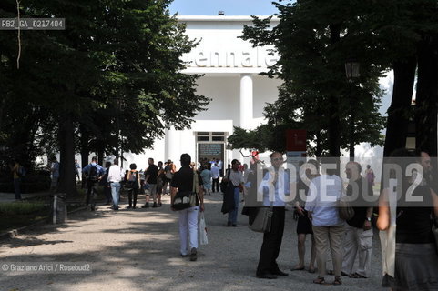 Venice 26/08/2010 -  12 Architecture Biennale: Palazzo delle Esposizioni  -  Architettura architetti giardini ©Graziano Arici/Rosebud2