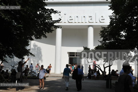 Venice 26/08/2010 -  12 Architecture Biennale: Palazzo delle Esposizioni  -  Architettura architetti giardini ©Graziano Arici/Rosebud2